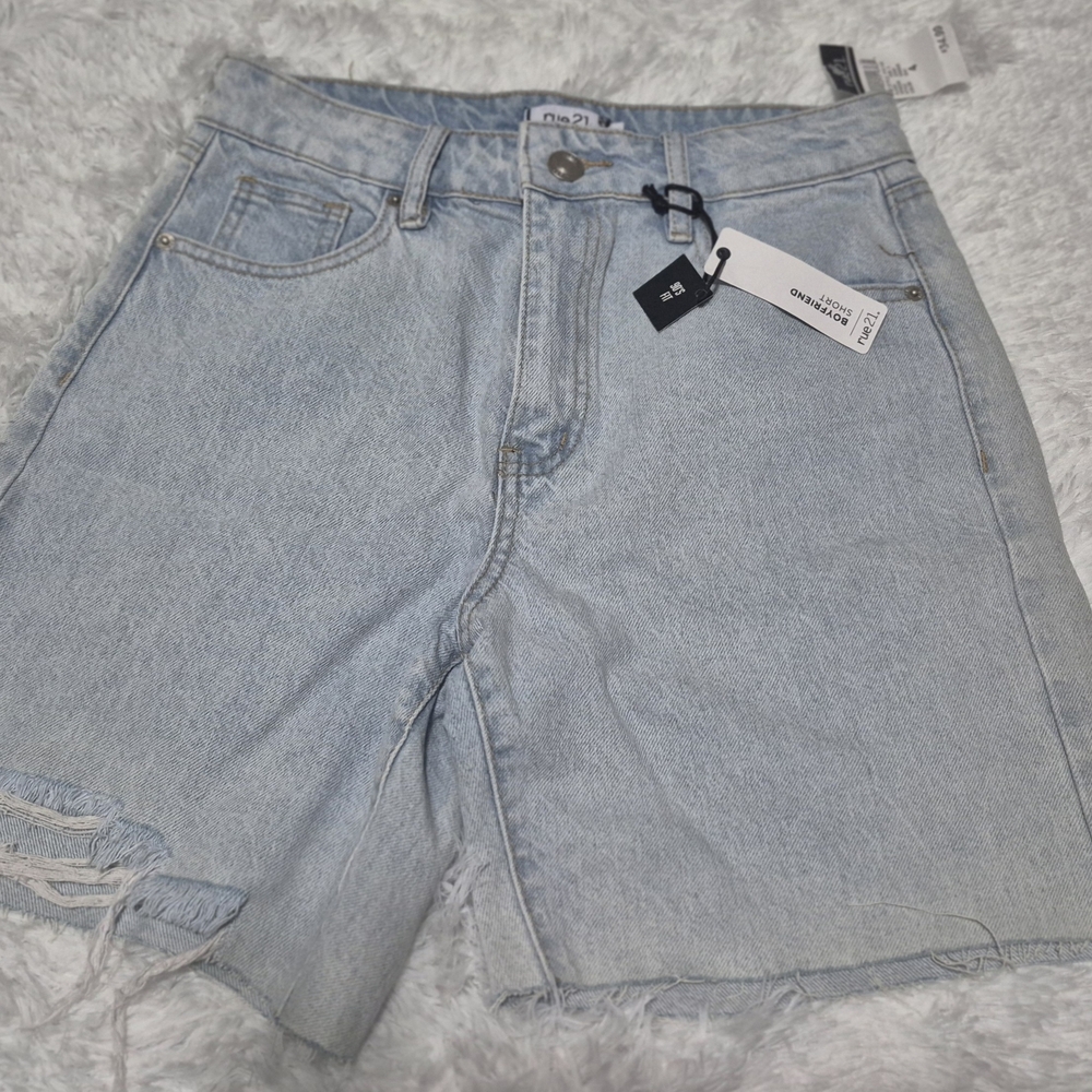 Rue21 Soft Blue Denim Shorts